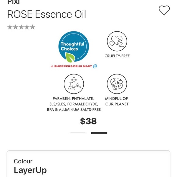 New with no box Pixi Beauty Rose Essence Oil - Picture 8 of 8